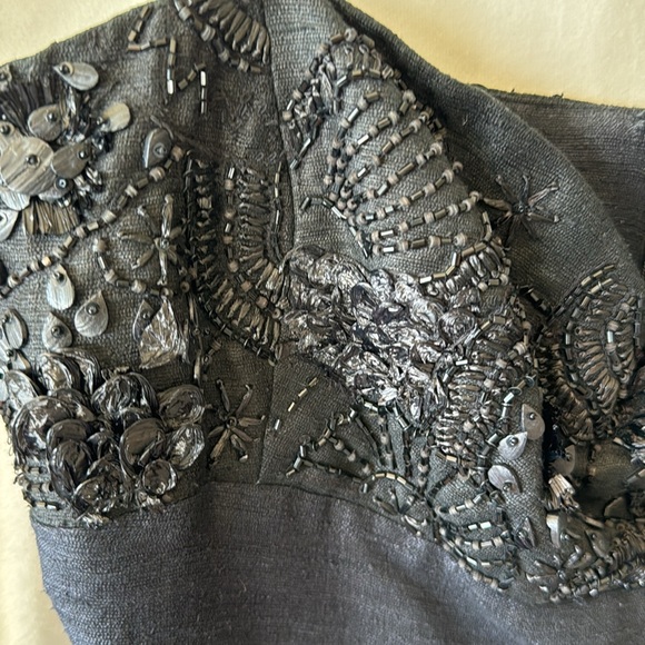 Dennis Basso silk dress size 10 - Picture 2 of 11